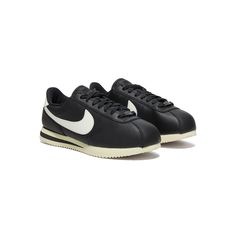 Nike Womens Cortez 23 Premium (Black/Sail/Alabaster) Style Fall, Nike Womens, Smooth Leather, Herringbone, Nike Women, Sailing, Autumn Fashion, Nike, Wardrobe