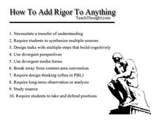 a poster with the words how to add rigot to anything written in black and white