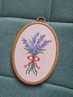 Cross stitch pattern from Cute Embroidery By Kate featuring a beautiful bouquet of lavender flowers!


Pattern stitched on 14 Ct. Aida in the color of your choice using DMC floss. Stitch Count: 36 x 52. Finished size: 2.57" x 3.71". Cross Stitch Patterns Lavender, Vintage Flower Cross Stitch, Circular Cross Stitch Patterns, Cross Stitch Lotus Flower, Cross Stitch Designs Simple, Dandelion Cross Stitch Pattern, February Cross Stitch Patterns, Small Flower Cross Stitch Pattern, Small Cat Cross Stitch Pattern