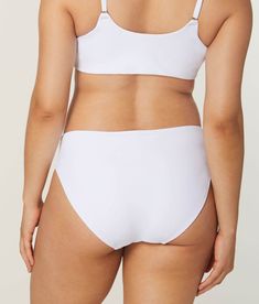 Our most versatile low rise bottom. A classic fit, made to mix or match.FIT EXPERTS SAY:"Makes my legs look longer!" Classic White Brief Bottoms, Classic White Full Coverage Bottoms, Classic Stretch Bottoms With Moderate Coverage, Classic Seamless No-show Bottoms, White Smoothing Full Coverage Bottoms, White Stretch Bottoms With Moderate Coverage, White Smoothing Elastane Bottoms, White Smoothing Bottoms, White Brief Bottoms With Moderate Coverage