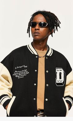 Don’t Give A Damn - Varsity Jacket – Gauti Galore Hooded Varsity Jacket With Letter Embroidery For Fall, Fall Hooded Varsity Jacket With Letter Embroidery, Hooded Outerwear With Letter Embroidery For Streetwear, Long Sleeve Varsity Jacket With Letter Embroidery For Streetwear, Long Sleeve Varsity Jacket With Letter Embroidery, Casual Long Sleeve Outerwear With Letter Patch, Streetwear Outerwear With Letter Patch And Long Sleeves, Streetwear Outerwear With Letter Patch, Streetwear Long Sleeve Outerwear With Letter Patch