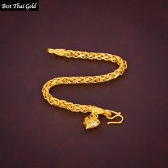 This Shop has a Special Free Gift (Chain) for Every Order. 😊🙏 Item: 1 x Bracelet For: Unisex Type: GOLD PLATED over Brass, Nickel free Gold Purity: 96.5% Surface: Sand Matted Length: ~ 7 inches Weight: ~ 14 grams Color: Yellow Gold (slightly +/- from photo) Handmade from Thailand. Thai gold plating technic really solid and stunning look. Rewarding your life from hard working, match up your dress, bridesmaid wedding engagement or a gift to someone special for you. The Craftsmanship of Thai Jewe Gold Bangle Charm Bracelet For Wedding, Gold-plated Charm Bracelet For Weddings, Traditional 22k Gold Chain Bracelet Gift, Traditional Gold Round Chain Bracelet, Traditional Jubilee Bracelet As Gift, Traditional Gold-plated Chain Bracelet, Traditional Gold Plated Chain Bracelet As Gift, Traditional Gold Plated Chain Bracelet, Traditional Gold Bangle Chain Bracelet