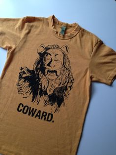 cowardly lion. wizard of oz.  $25.00, via Etsy. Lion Wizard Of Oz, Cowardly Lion, Man Stuff, Send It, Over The Rainbow, Dear Santa, Wizard Of Oz, Black Panther, Pretty Things