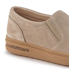 Oswego Suede Leather Comfortable Low-top Leather Shoes With Textured Sole, Leather Footbed Slip-on Walking Shoes, Leather Slip-ons With Arch Support For Walking, Comfortable Leather Shoes With Ortholite Insole, Comfortable Slip-ons With Leather Footbed And Almond Toe, Comfortable Leather Shoes With Rubber Sole, Comfortable Leather Shoes With Textured Sole, Comfortable Low-top Leather Shoes, Slip-on Swift Leather Walking Shoes