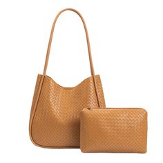 The Mischa by Melie Bianco is a double-handle tote bag made from recycled vegan leather and non-toxic hardware. The front and back feature an embossed woven print. Includes a removable zip pouch to keep your most important belongings secure. Recycled Vegan Leather 11"W x 10"H x 2.5" D Handle Drop: 12" Magnetic Closure Gold-Hardware Interior Zip Pocket Exterior Slip Pocket Removable Zip Pouch Unlined Fits up to a standard-size tablet Woven Leather Hobo Tote Bag For On-the-go, On-the-go Woven Leather Pouch Shoulder Bag, Daily Use Woven Leather Bucket Shoulder Bag, Everyday Use Hobo Shoulder Bag With Braided Handles, Daily Use Woven Leather Bags, Rectangular Woven Leather Bucket Bag For Everyday, Woven Leather Shoulder Bag For On-the-go, Top Handle Woven Leather Shoulder Bag For Everyday, Everyday Woven Leather Shoulder Satchel