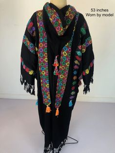 Winter Kimono, Plus Size Kimono, Plus Size Winter, Embroidered Wool, Boho Kimono, Kimono Jacket, Plus Size, Wool, Womens Dresses