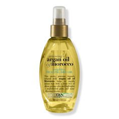 Renewing Argan Oil Of Morocco Weightless Healing Dry Oil - OGX | Ulta Beauty Bestie Basket, Soften Gray Hair, Living Room Furniture Trends, Hair Oil For Dry Hair, Argan Oil Morocco, Ogx Hair Products, Argan Oil Of Morocco, Oil For Curly Hair, Moroccan Oil Hair