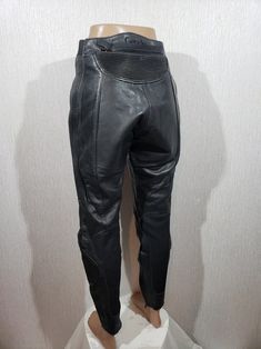 Gorgeous Black Leather Biker Pants for Women. Black Leather Pants With Light Protection. - Etsy Fitted Leather Moto Bottoms, Fitted Leather Motorcycle Bottoms, Fitted Leather Bottoms For Biker Events, Biker Bottoms Straight Leg For Motorcycling, Biker Style Straight Leg Bottoms For Motorcycling, Biker Straight Leg Bottoms For Motorcycling, Black Leather Moto Bottoms, Biker Leather Trousers, Biker Style Leather Trousers