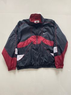 Vintage 90s Nike Big Logo Jacket  Size XL Tag Band: Nike Size: XL Chest width: 27" inches Body Length : 28.5" inchea Condition: Pre-owned 9.5/10 don't have  hole don't have stain  Made In Thailand  Payment : accept paypal only Shipping : to shipping worldwide by registered airmail (small package) Thai post registered. receiving the item within 7-30 business days after payment cleared I ship every day , except Sunday IG : dumpshop  If you have question you can get me help form Direct message just search Check item status out of my country: http://track.thailandpost.co.th. ---------No returns or Exchanges---------- Nike 90s Vintage Track, 90s Nike, Nike Vintage, Vintage Jacket, Vintage Nike, Vintage 90s, Thailand, Jackets & Coats, Adult Outfits