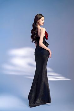 Effortlessly embody elegance and sophistication in our dress. Made with a luxurious blend of polyester and spandex, this floor length dress hugs your curves and boasts a stunning cut-out design, making you feel like a mermaid gliding through the sea. Shine bright at your next event in this exclusive piece. * Note: The length is measured from the shoulder to bottom. Black Mermaid Hem Gown For Banquet, Elegant Floor-length Mermaid Dress For Red Carpet, Black Mermaid Dress For Banquet, Black Fishtail Gown For Banquet, Black Mermaid Hem Maxi Dress For Prom, Elegant Mermaid Hem Dress For Red Carpet, Stretch Floor-length Mermaid Dress For Evening, Black Mermaid Dress With Fitted Bodice And Fishtail, Black Mermaid Dress With Fitted Bodice