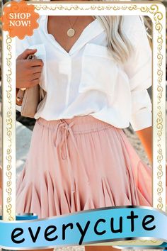 Pink Korean High Waist Tutu Pleated Mini Skirt Chic Solid Color Summer Skort, Chic Solid Color Mini Skirt For Vacation, Casual Lined Mini Skirt For Spring, Casual Flared Mini Skirt For Spring, Spring Casual Lined Skort, Casual Mini Skirt For Spring Day Out, Casual Spring Mini Skirt With Lining, Elegant Flowy Mini Skirt For Vacation, Chic Solid Color Mini Skirt For Summer