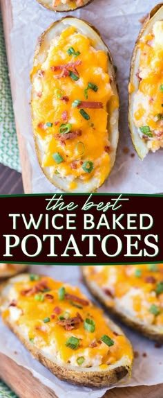 the best twice baked potato recipe ever