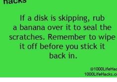 Haven't tried this one but it'll be cool if it works.. Hacks School, 1000 Life Hacks, Making Life Easier, Time Life, Life Hack, A Banana