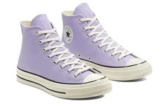 Violet Converse, Lilac Converse, Lavender Converse, Chuck 70 Converse, Lavender Shoes, Cute Converse Shoes, Purple Converse, Shoe Hacks, Cute Converse