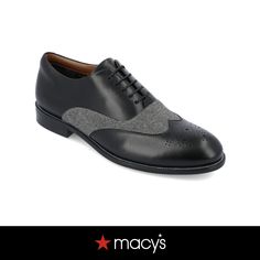 in stock Black Round Toe Oxford Shoes, Black Oxford Lace-up Shoes With Plain Toe, Black Oxford Lace-up Shoes, Black Lace-up Dress Shoes For Derby, Black Lace-up Oxfords For Semi-formal Occasions, Black Oxford Lace-up Shoes For Semi-formal Occasions, Black Wingtip Oxford Lace-up Shoes, Black Wingtip Oxfords For Semi-formal Occasions, Black Plain Toe Dress Shoes For Fall