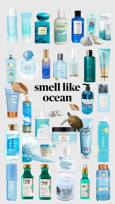 Smell Like Ocean, Ocean Scent, Body Smells, Pretty Skin Care, Perfume Scents, Perfume Lover, Bath And Body Care