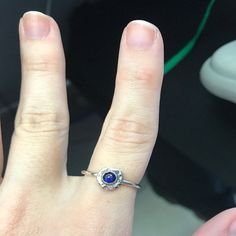 Anillo de turquesas diciembre birthstone anillo anillo de | Etsy Sapphire Ring, Birthstone, Sapphire