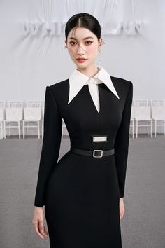 Chocolate Sheath Square Shoulder Cotton Midi Dress | MEAN BLVD Square Neck Dresses For Work, Elegant Square Neck Mini Dress For Work, Classic Fitted Long Sleeve Bodycon Dress, Luxury Long Sleeve Mini Dress For Office, Elegant Formal Mini Bodycon Dress, Elegant Long Sleeve Bodycon Dress With Fitted Bodice, Elegant Mini Length Bodycon Dress For Formal Occasions, Elegant Tailored Mini Dress For Work, Elegant Fitted Mini Dress For Work