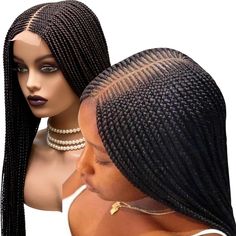 Comes as seen. This handmade Kim K 2x6 Cornrow Lace Front Wig features beautiful box braids, knotless braids, faux locs, dreadlocks, and micro braids for a stunning, natural look. Perfect for Black women, this high-quality wig is lightweight, easy to wear, and gives you a flawless protective style with minimal effort. Ideal for any occasion Micro Braids For Black Women, Knotless Faux Locs, 6 Cornrows, Box Braids Knotless, Hairstyle 2024, Braids Knotless, Braids For Black, Micro Braids, High Quality Wigs