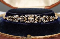 Antique Circa 1920s Art Deco  18k Gold Natural Diamond Decorated Bracelet In very good condition. Total weight is 12.9 grams. Totally is rose cut diamond 0.50 ct. Totally is brilliant cut diamond 0.10 ct. The diamond is has G-H color and vvs-vs clarity. Total lenght is bracelet 19 cm. Please contact for any questions. Art Deco Diamond Bracelet As Gift, Antique Yellow Gold Diamond Bracelet Gift, Victorian Diamond Bracelets For Gifts, Victorian Diamond Bracelets As Gift, Antique Diamond Accents Bracelet For Formal Occasions, Victorian Diamond Bracelets For Gift, Vintage Brilliant Cut Diamond Bracelet For Wedding, Yellow Gold Diamond Bracelet With Rose Cut For Anniversary, Anniversary Yellow Gold Diamond Bracelet With Rose Cut