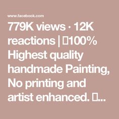 the text reads 75k views 12k reactions [ 100 % highest quality handmade painting, no printing and artist enhanced ]