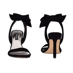 Step up your shoe game with the Nine West Kelsie dress sandal. This eye-catching style features a trendy sculpted high heel and soft textured fabric wraps around the ankle. Trendy yet chic the Kelsie sandal will elevate any outfit. Kelsie Ankle Wrap Heeled Sandals, Ankle Wrap Heels, Female Shoes, Wrap Heels, Ankle Wrap, Perfect Wardrobe, Small Tote, Perfect Shoes, Fairytale Wedding