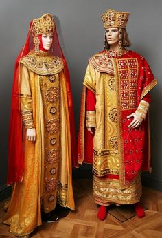 Russian Dress, Russian Clothing, Ethno Style, National Dress, Russian Folk, Medieval Clothing, Russian Fashion