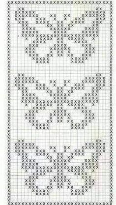 a cross stitch pattern with white and black lines on the bottom, one line has been drawn