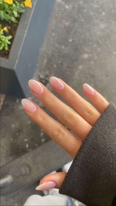 Short Classy Nails, Manicure Gel, Simple Gel Nails, Basic Nails, Classic Nails, Round Nails, Her Nails, Clear Nails