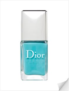 Dior Vernis Nail Lacquer in Saint Tropez  |      Love Nail Art check out my pinterest @opulentnails  for Nail Polish Lovers. #nailart #OPI #nars #orly #ysl #dior #jinsoon #chinaglaze #essie #estee #Illamasqua #Kardashian #Londontown Dior Incognito Nails, Dior Blue Eyeshadow, Dior Blue Nail Polish, Red Dior Nail Polish, Chanel Blue Nail Polish, Summer French Nails, San Tropez