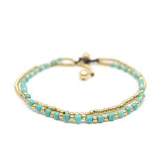 Turquoise Gold Beaded Ankle Bracelet | Bohemian Bracelet | Boho Ankle Bracelet | Colorful 4u Brass Beaded Bracelets For Festivals, Turquoise Beaded Anklets, Gold Beaded Bracelets With Polished Beads For Beach, Adjustable Gold Beaded Bracelets With Dangling Beads, Gold Polished Beads Bracelet For Beach, Turquoise Beaded Anklets For Festival, Adjustable Turquoise Anklet With Tiny Beads, Turquoise Anklets With Tiny Beads For Festival, Adjustable Beaded Bracelets With Dangling Beads