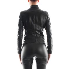 Italian handmade Women soft genuine lambskin leather jacket slim fit color Black Lambskin Leather Jacket, Lambskin Leather, Black Color, True Colors, Leather Pants, Leather Jacket, Slim Fit, Pants, Black