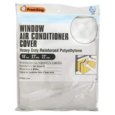 the window air conditioner cover is shown