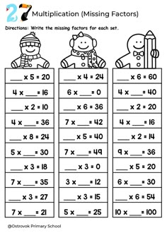 two worksheets for addition and subtraction