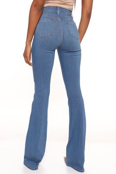 Available In Medium Blue Wash And Black. Flare Jean Faux Front Pockets Functional Back Pockets Super Stretch Fabric 37" Inseam 11 1/2" High Rise Disclaimer: Due To The Specialized Wash Process, Each Garment Is Unique. 49% Rayon, 32% Cotton, 17% Polyester, 2% Spandex Imported | Tall Deep In My Soul Flare Jeans in Medium Blue Wash size 20 Plus by Fashion Nova High Waist Medium Wash Denim Flares, Trendy Mid-rise Medium Wash Flares, Medium Wash Stretch Denim Flares, Stretch Medium Wash Denim Flares, Dark Wash Stretch Denim Flares, Mid-rise Denim Blue Flares, Stretch Denim Flares In Medium Wash, High Rise Stretch Denim Blue Flare Jeans, Stretch Medium Wash Jeans With Flare