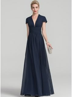 JJ's House Pleated Chiffon V-Neck Fall Spring Summer Winter A-line General Plus No Leg Slit Back Zip Elegant Simple Beach Minimalist Black Tie Dark Navy Height:5.8ft（176cm） Bust:32in（82cm）Waist:24in（61cm）Hips:35in（89cm） No Floor-Length Blue Model Name:Nika  Height:5. #JJ's House #Pleated #Chiffon #VNeck #Fall #Spring #Summer #Winter #Aline #General #Plus #NoLegSlit #BackZip #Elegant #Simple #Beach #Minimalist #BlackTie #DarkNavy #No #FloorLength #Blue Mog Dresses, Magic Dress, Chiffon Evening Dress, Tulle Evening Dress, 파티 드레스, Cheap Evening Dresses, Satin Evening Dresses, Mother Of The Groom Dresses, Mother Of Groom Dresses