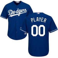 Men's Los Angeles Dodgers Majestic Royal Cool Base Custom Jersey Personalized Jersey, Dodgers Baseball, Shirt Template, Los Angeles Angels, Custom Jerseys, Los Angeles Dodgers, Baseball Jerseys, Moisture Wicking Fabric, Baseball Tshirts