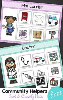 the community helpers printables for mail carriers