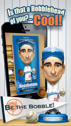 an image of a baseball player on the cover of sports illustrated magazine, featuring bobblehead