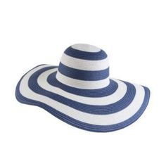 Summer Wide Brim Floppy Striped Straw Sun Ladies Hat-Hats-Innovato Design-Blue-Innovato Design Floppy Beach Hat, Summer Straw Hat, Wide Brim Sun Hat, Sun Protection Hat, Sun Hats For Women, Girls Stripes, Beach Hat, Woman Beach, Beachwear For Women