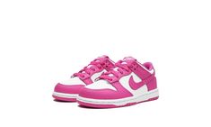 Dunk Low PS Fj0705 100 Fuchsia Shoes, Retro Basketball Shoes, Retro Basketball, Nike Brand, Stadium Goods, Nike Kids, Nike Dunk Low, Dunk Low, Nike Dunk