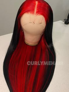 Hair Name: Lace Front Wigs Hair Style: Straight Human Hair Hair Length: 18-28 inches Wig Weight: 200-320g/Wig (Depending on Lengths and Density) Color: Red and Natural Black Density: 180% Density Lace Size: 13x4 Lace Front Wigs Cap Size: Medium, about 22.5 inches Quality: 100% Virgin Human Hair Wigs Shipment: DHL, FedEx, or UPS 10-15 Business Days Red Upart Wig, Red Lace Front Wigs Medium, Red Lace Front Wigs Swoop, Dark Red Lace Front Wigs, Straight Black Wig Hairstyles, Dark Red Wig For Black Women, Colored Lace Front Wigs Black Women, Red N Black Hair