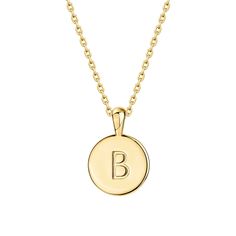 PRICES MAY VARY. Wearing an initial is a classic way to make a statement! Show off your first name, your new last name, ís name, or even alma mater! Our Alphabet Initial Pendant Necklace is 3/8" in Diameter and 18" with a 2" extender adjustable length with Lobster Clasp. Our 14K Yellow Gold Plating will ensure a very long lasting brilliant finish that is nickel free, lead free and hypoallergenic. ✦ 60-DAY GUARANTEE ✦ Your happiness is our number one priority. To ensure your complete satisfaction Classic Initial Necklace As A Gift, Classic Formal Name Necklace With Initials, Classic Round Pendant Initial Necklace For Anniversary, Classic Monogram Initial Necklace For Personalized Gift, Classic Formal Initial Necklace, Classic Initial Necklace With Round Pendant For Personalized Gift, Classic Initials Name Necklace For Anniversary, Classic Initials Necklace As Personalized Gift, Classic Monogram Initial Necklace For Anniversary