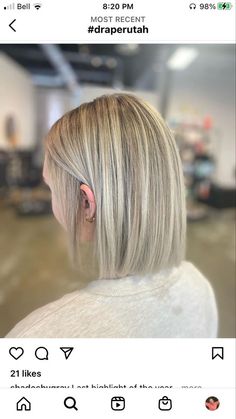 Bob Balayage Blonde, Hair Color Pictures, Hair Color Asian, Summer Blonde Hair, Silver Blonde Hair, Medium Hair Styles For Women, Blond Balayage, Straight Blonde Hair, Windows To The Soul