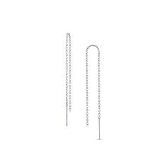 Simple Threader Earrings - Consider the Wldflwrs Elegant Dangle Threader Earrings With Cable Chain, Minimalist White Gold Dangle Earrings, Minimalist White Gold Dangle Linear Earrings, Minimalist Linear Dangle Earrings With Adjustable Chain, Minimalist Dangle Linear Earrings In White Gold, White Gold Dangle Earrings With Box Chain, Everyday Linear Earrings With Long Drop And Adjustable Chain, Everyday Long Drop Linear Earrings With Adjustable Chain, Classic Sterling Silver Single Threader Earring