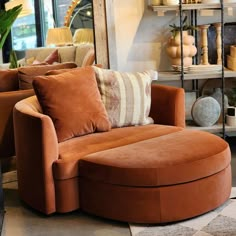 a living room filled with lots of furniture