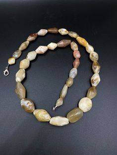 The Beautiful Lot of Antique Banded White Agate Ancient Old Antique Beads Necklace The Age of this Beads Are Probably More than 1000 Years Old As You can see the Conditions and Patina Of Every Bead Price Is Negotiable So Please Do not Hesitate To Make an Offer Fast and Free Shipping Enjoy Beads 1000 Years, White Agate, Old Antiques, May 21, Beads Necklace, The Age, Charm Necklace, Necklace Etsy, Patina