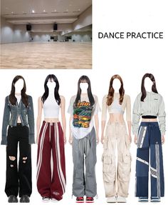 Annsshe on ShopLook | The easiest way to find the perfect outfit Kpop Dance Practice Outfits, Outfit Dance, Converse Classic, Red Jordans, Black White Blazer, Turtle Neck Crop Top, Ribbed Turtleneck