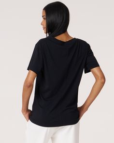 "Find Rebody Active Rebody Essentials Oversized Short Sleeve Top on Editorialist. Meet your new go to oversized crewneck tee that gives you coverage and effortlessly pairs perfectly with leggings. A wardrobe staple that is made in soft pima cotton, cool to touch modal, and a hint of stretch for ultimate comfort and style. Biocompact finish keeps the fabric long lasting and smooth. Machine Wash Model is 5'8\" wearing size S" Oversized Crewneck, Pima Cotton, Short Sleeve Top, Short Sleeves Tops, Sleeve Top, Top Brands, Long Lasting, Great Deals, Leggings