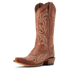 PRICES MAY VARY. ATS technology provides ergonomic support on uneven terrain Leather lining Hand nailed, color stained Veg Tan leather sole Resoleable Goodyear leather welt construction Five-row stitch pattern Ariat Boots Women's Outfit, Women’s Cowboy Boots, Ariat Boots Women's, Cowgirl Boots Outfit Fall, Cowgirl Boots Brown, Cabin Photos, English Riding Boots, Best Cowboy Boots, Ariat Cowgirl Boots